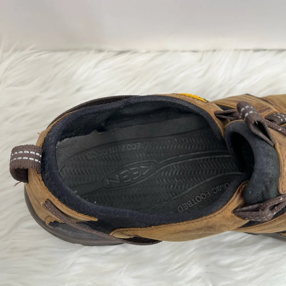 Keen Waterproof Sandals Hiking Water Shoes Brown Mens Size 11.5